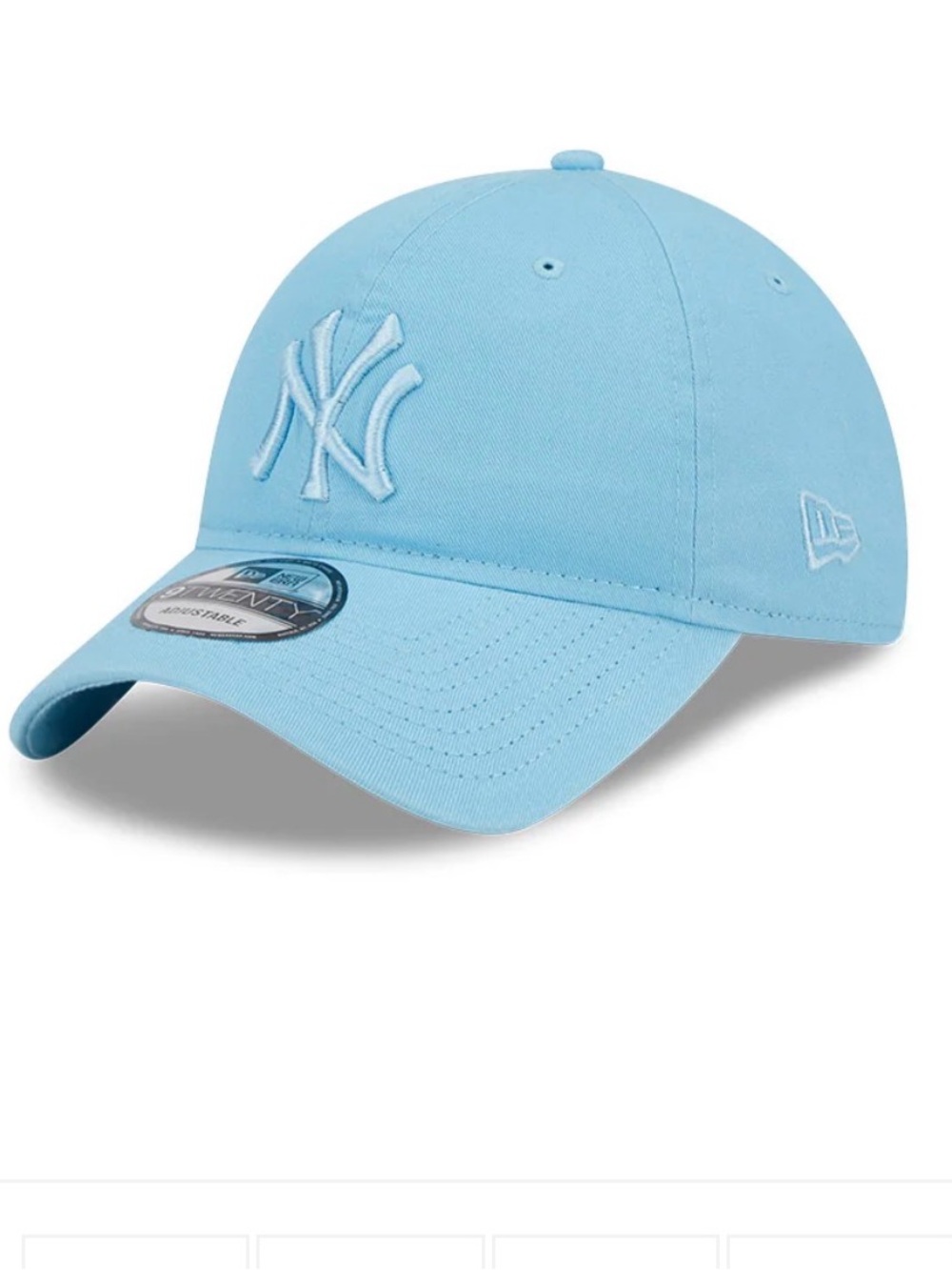 New Era New York Yankees Light Blue 9TWENTY 920 Adjustable Hat